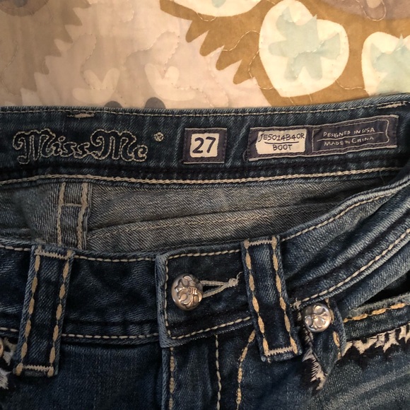 Miss Me Boot cut jeans Size 27 - Picture 7 of 8